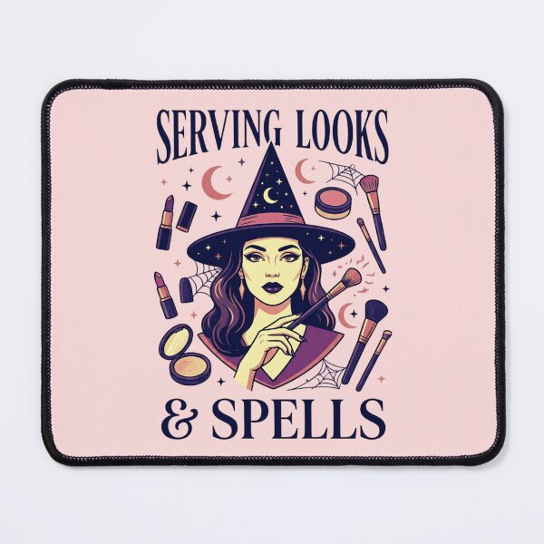 Item preview, Serving Looks and Spells Halloween Makeup Artist Design – Glamorous Funny Gift for Makeup Artists and Beauty Lovers designed and sold by Im-Ara.