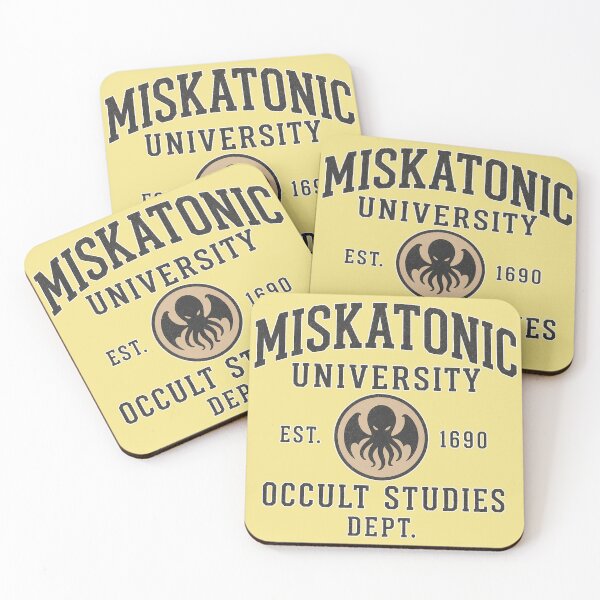 Item preview, Miskatonic University, Lovecraftian Horror, Cthulhu Mythos designed and sold by Bob Meme Life.