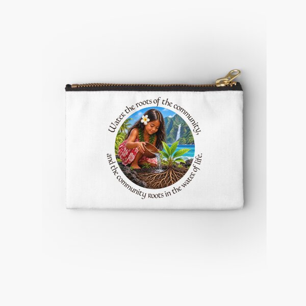 Item preview,   	 Polynesian Community Proverb - Water the roots of the community | Pacific Art designed and sold by ShakaLife.org.