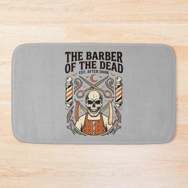 Item preview, The Barber of the Dead Halloween Barber Design – Funny Vintage Gothic Gift for Barbers and Barbershop Owners designed and sold by Im-Ara.