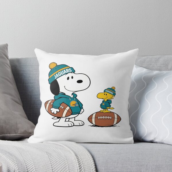Item preview, Snoopy & Woodstock Jacksonville Jaguars Football Retro F912 designed and sold by GLUVY-THEME.