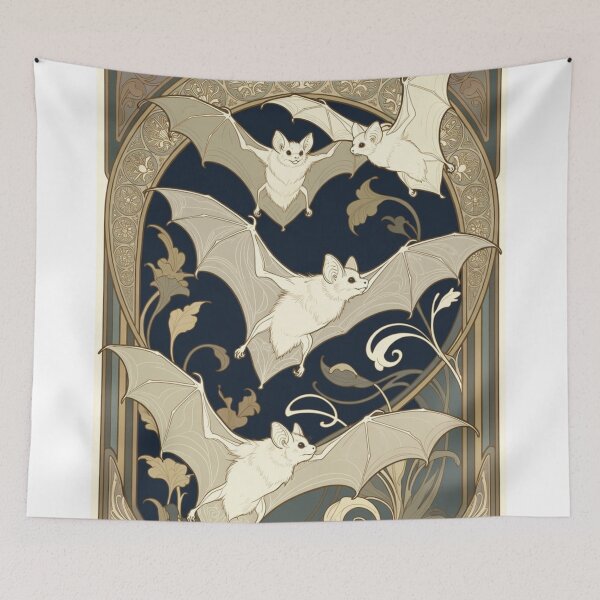 Item preview, White Bats decor designed and sold by CharmingFlowers.