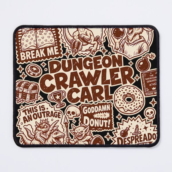 Item preview, Dungeon Crawler Carl Retro designed and sold by LeanneKlein.