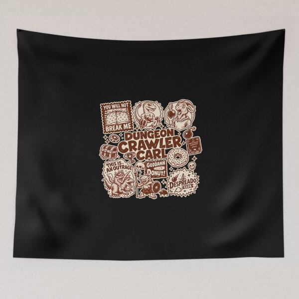 Item preview, Dungeon Crawler Carl Retro designed and sold by LeanneKlein.