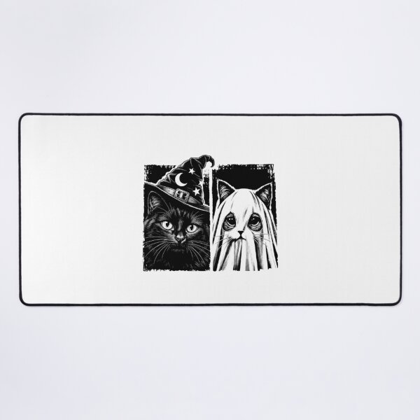 Item preview, Halloween Cat, Vintage Witch Ghost Kitty Graphic designed and sold by hargisnamocho.