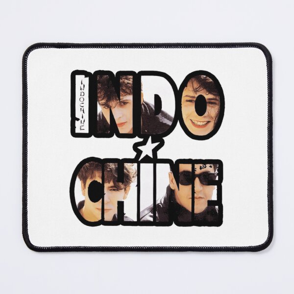 Item preview, Indochine French New Wave Band Collage Design designed and sold by Scarlettand.