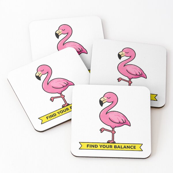 Item preview, Zen Flamingo In Yoga Tree Pose designed and sold by Arc2020.