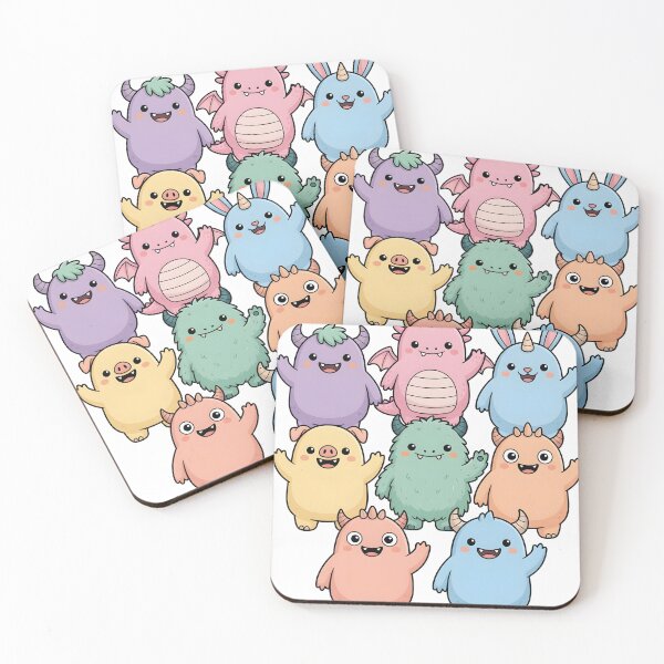 Item preview, Waving Monster Welcome Committee designed and sold by darlbit.