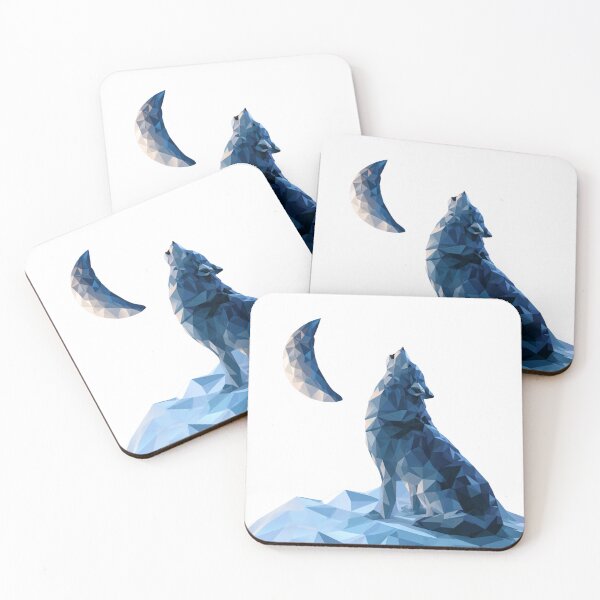 Item preview, Howling Wolf Winter designed and sold by NicolasGlowArt.