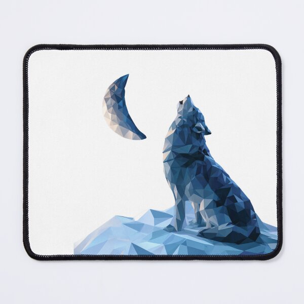 Item preview, Howling Wolf Winter designed and sold by NicolasGlowArt.
