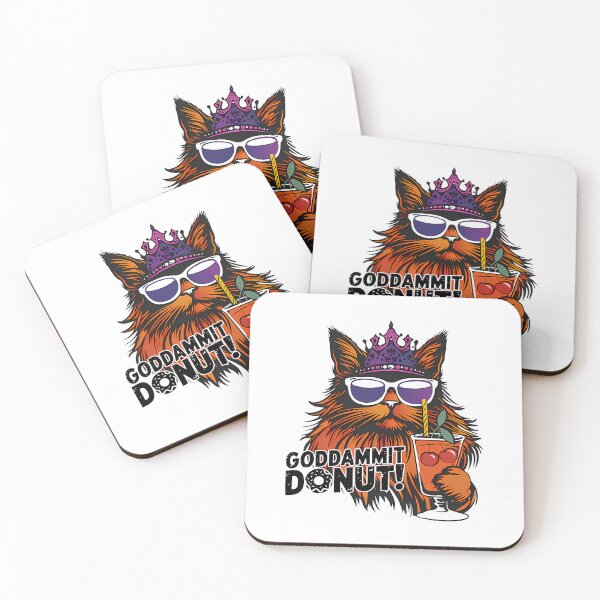 Item preview, Goddammit Donut designed and sold by LeanneKlein.