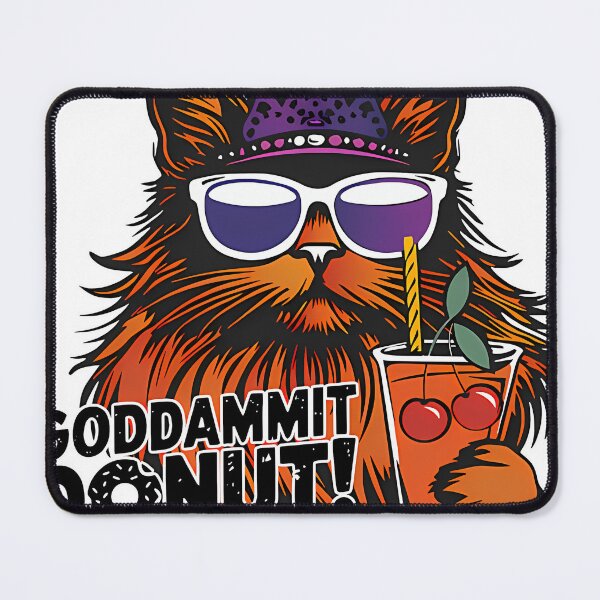 Item preview, Goddammit Donut designed and sold by LeanneKlein.