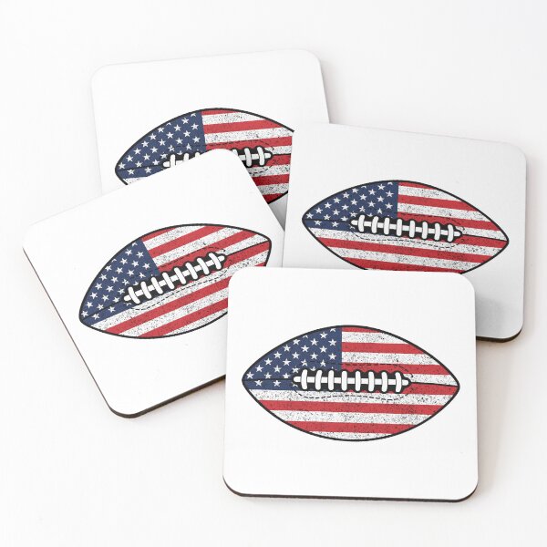 Item preview, Vintage American Flag Football - Retro Game Day designed and sold by Marshallamoakohene.