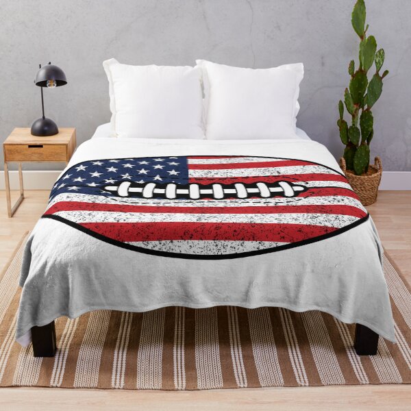 Item preview, Vintage American Flag Football - Retro Game Day designed and sold by Marshallamoakohene.
