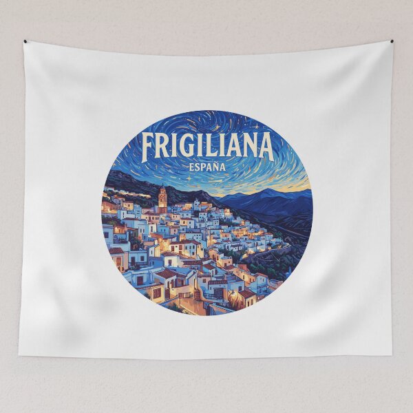 Item preview, Frigiliana España: Starry Sky Village Design designed and sold by CircinusStore.