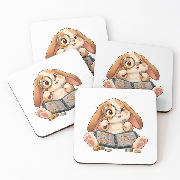Item preview, Lop-Eared Coin Curator designed and sold by CozyMigo.