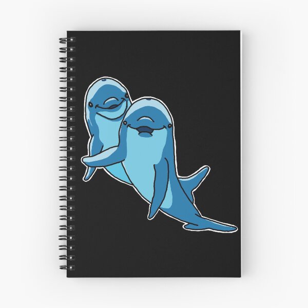 Item preview, Dolphins, laugh, sweet, kawaii designed and sold by nijess.