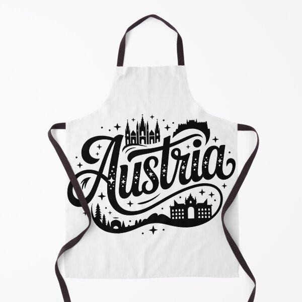 Item preview, Austria Script Lettering Alps Vienna Souvenir designed and sold by LoFizzy.