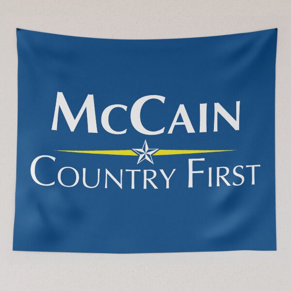 Item preview, John McCain Country First designed and sold by Thelittlelord.