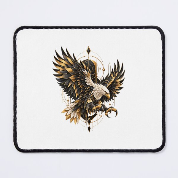 Item preview, Minimalist Geometric Eagle Luxury Design designed and sold by WOHAMMAD.
