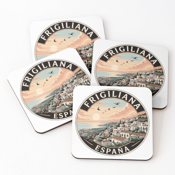 Item preview, Frigiliana España: Hillside Village Badge Design designed and sold by CircinusStore.