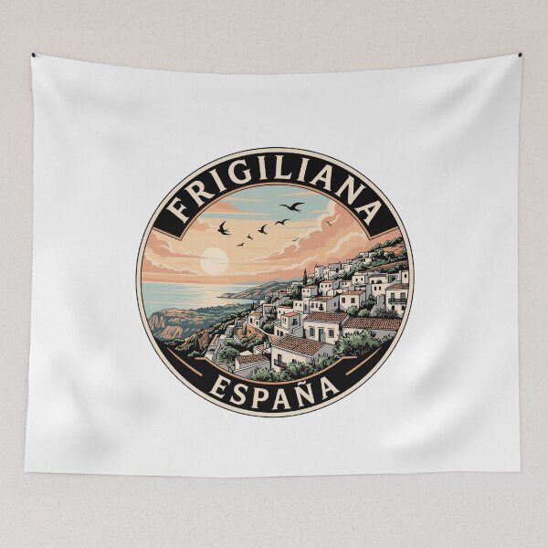 Item preview, Frigiliana España: Hillside Village Badge Design designed and sold by CircinusStore.