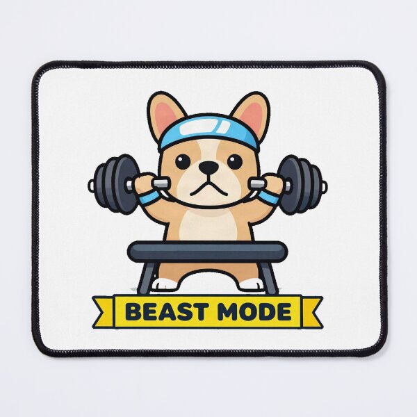 Item preview, French Bulldog Gym Workout Lifter designed and sold by Arc2020.