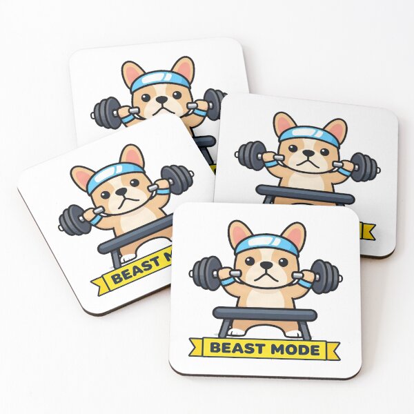 Item preview, French Bulldog Gym Workout Lifter designed and sold by Arc2020.