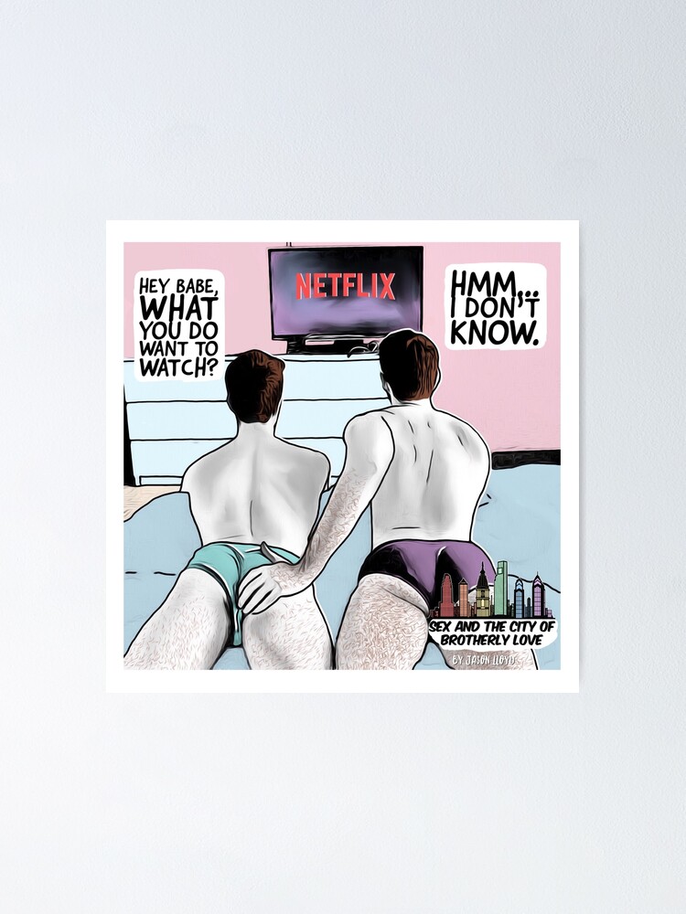Alternate view of Sex and the City of Brotherly Love: Netflix and Chill Poster