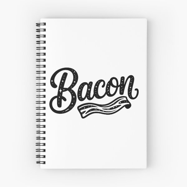Item preview, Bacon Script Lettering Funny Foodie Breakfast designed and sold by LoFizzy.