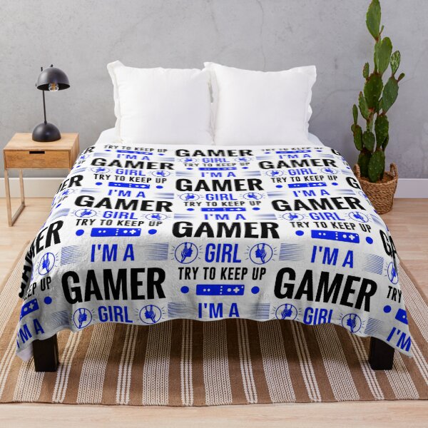 Item preview, Im A Gamer Girl Try To Keep Up designed and sold by campbellcnfi.