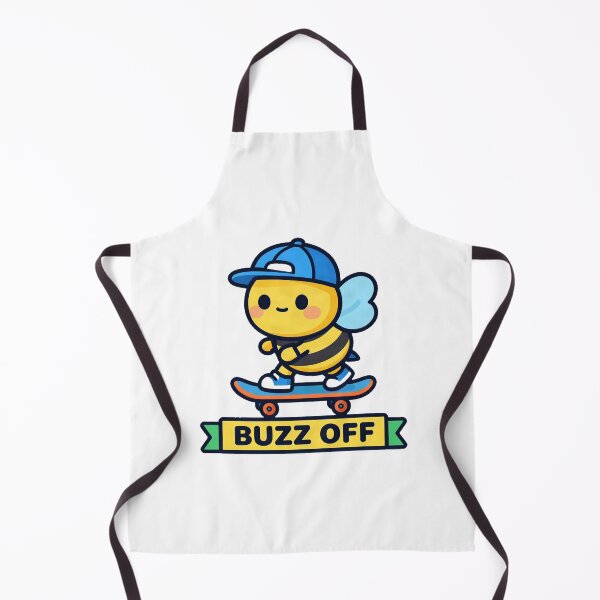 Item preview, Honey Bee Retro Skateboard Rider designed and sold by Arc2020.