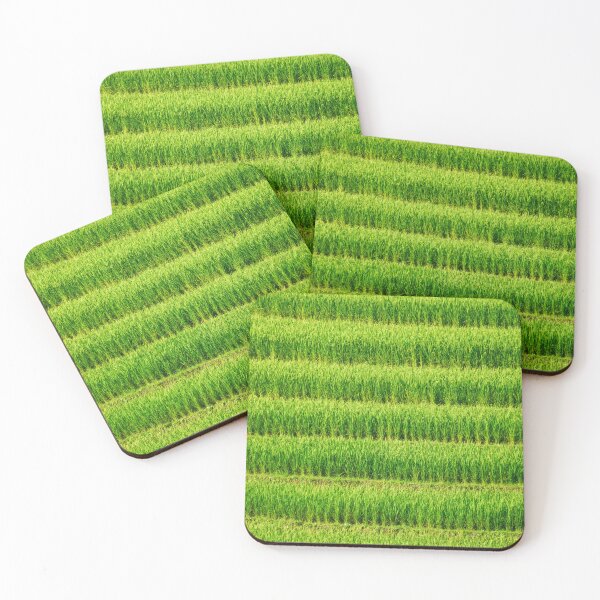 Item preview, Rows of Rice — Green Terrace Pattern, Pa Pong Piang Thailand designed and sold by Jomsunshine.