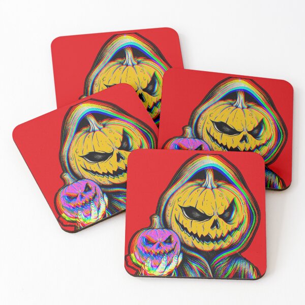 Item preview, Glitched Pumpkin Head Holding A Halloween Pumpkin designed and sold by weirdove.
