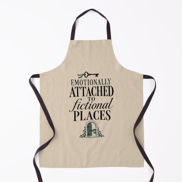 Item preview, Emotionally Attached to Fictional Places Fantasy Quote designed and sold by Mooncalf Market.