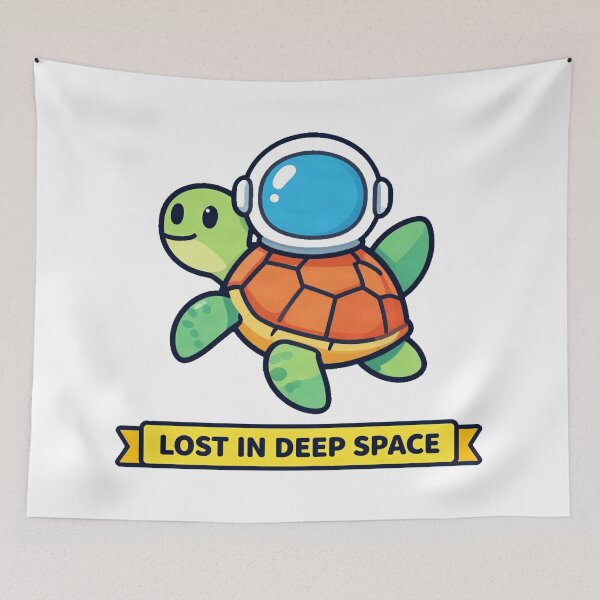 Item preview, Cosmic Space Sea Turtle Astronaut designed and sold by Arc2020.