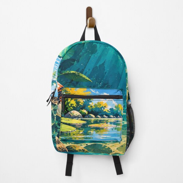 Item preview, Below the Surface – Colorful Koi Pond Underwater Illustration designed and sold by astersgraphics.
