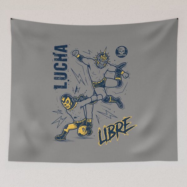 Item preview, Lucha Libre Wrestling Retro Style T-Shirt-20 designed and sold by NicoleZollner.