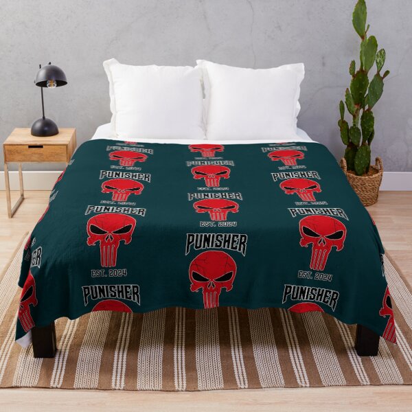 Item preview, Punisher Red Skull Est 2024 designed and sold by NewNeonSign.
