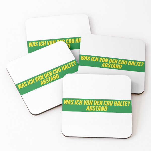 Item preview, Was ich von der CDU halte? Abstand - Lustiger Grüne Spruch designed and sold by LoFizzy.
