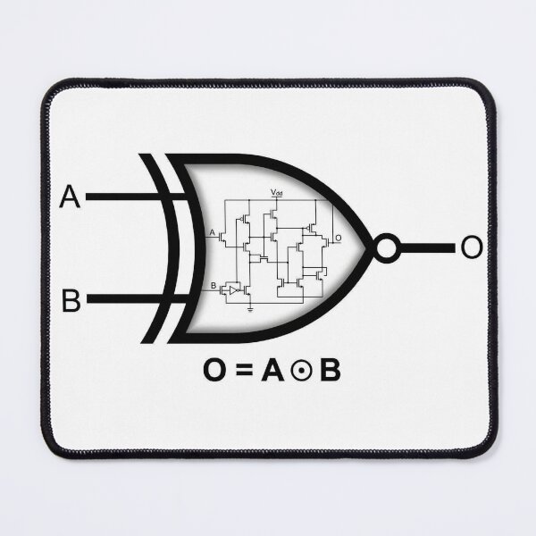 Item preview, CMOS XNOR Logic Gate - Black designed and sold by Jagaroth.