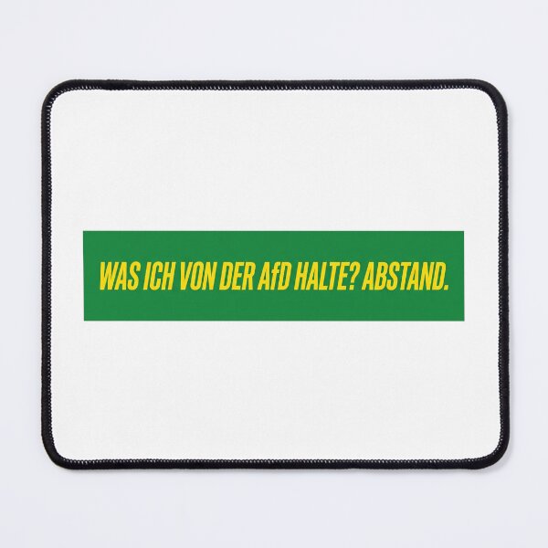 Item preview, Was ich von der AfD halte? Abstand - Lustiger Grüne Spruch designed and sold by LoFizzy.