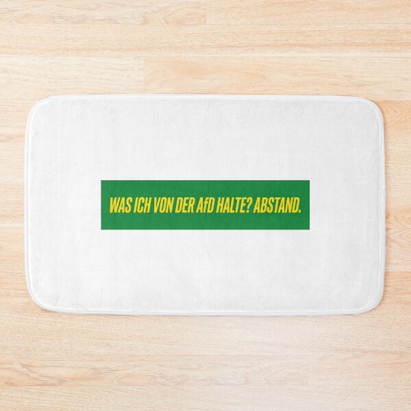 Item preview, Was ich von der AfD halte? Abstand - Lustiger Grüne Spruch designed and sold by LoFizzy.