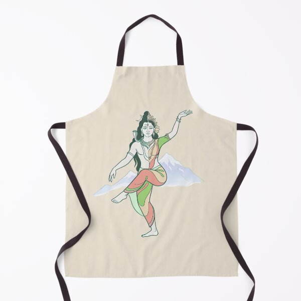 Item preview, Ardhanarishvara Dance in Kailash Line Art designed and sold by hutofdesigns.