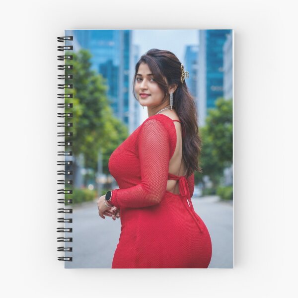 Item preview, Elegant Woman in Red Dress Urban Portrait designed and sold by Biswo10.