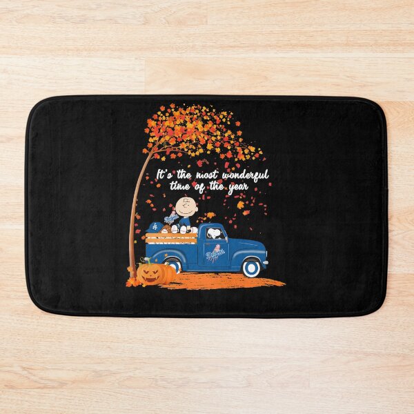 Item preview, Peanuts Charlie Brown Snoopy Dodgerss Truck Fall designed and sold by AdrianMis.