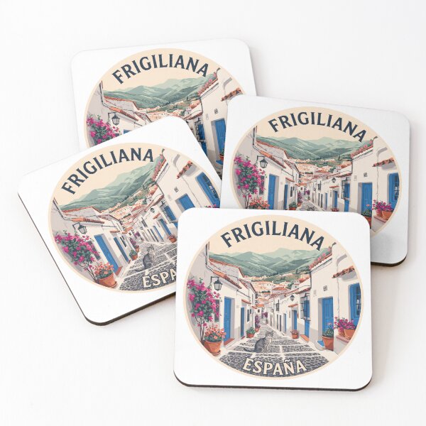 Item preview, Frigiliana España: White Village Cat Design designed and sold by CircinusStore.