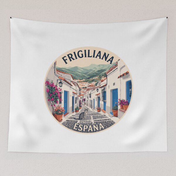 Item preview, Frigiliana España: White Village Cat Design designed and sold by CircinusStore.