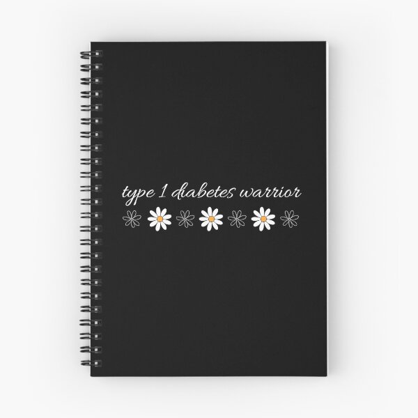 Item preview, Type 1 Diabetes Warrior White Font Retro Daisy Floral Meme designed and sold by kristy1003.