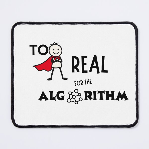 Item preview, Too Real for the Algorithm Tech Satire T-Shirt designed and sold by MhyRhiz.